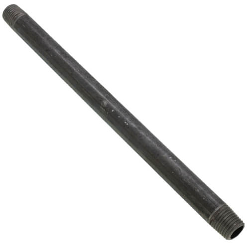 Main product image of 1/4" x 8" Black Nipple