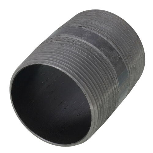 Main product image of 2-1/2" x 3-1/2" Black Nipple