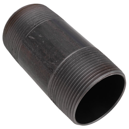 Main product image of 2-1/2" x 5-1/2" Black Nipple