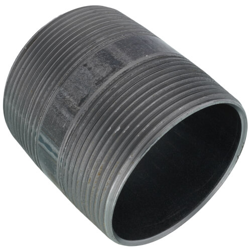 Main product image of 3" x 3-1/2" Black Nipple