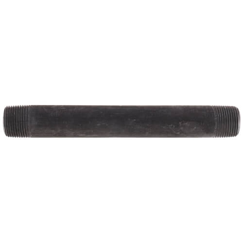 Main product image of 3/4" x 7-1/2" Black Steel Nipple