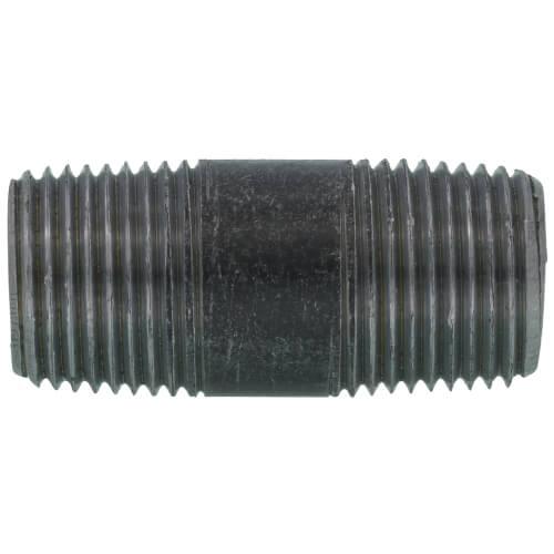 Main product image of 3/8" x 1-1/2" Black Nipple