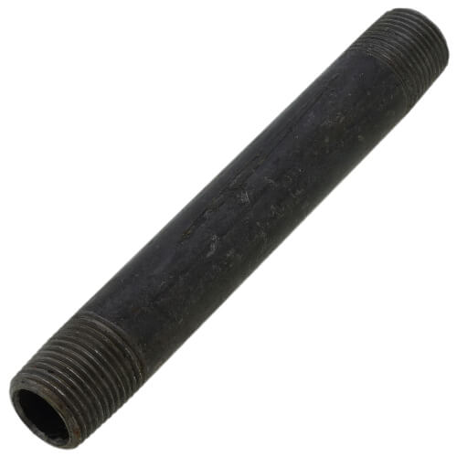 3/8" x 4-1/2" Black Nipple