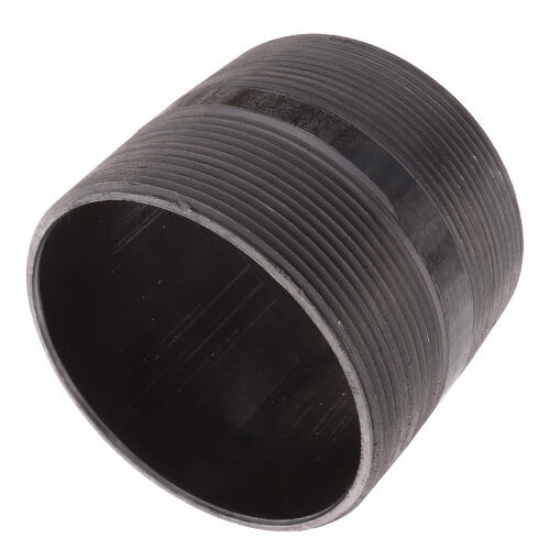 Main product image of 4" x 3-1/2" Black Nipple