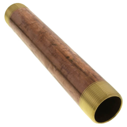Main product image of 1-1/4" x 10" Brass Nipple