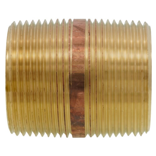 Main product image of 1-1/4" x 2" Brass Nipple