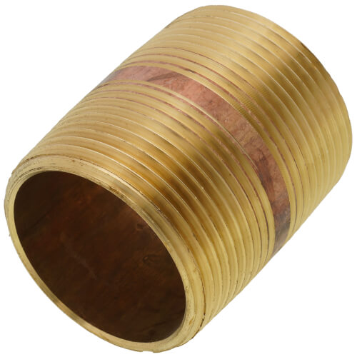 Main product image of 1-1/4" x 2" Brass Nipple