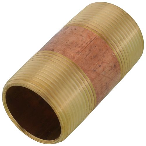 Main product image of 1-1/4" x 3" Brass Nipple