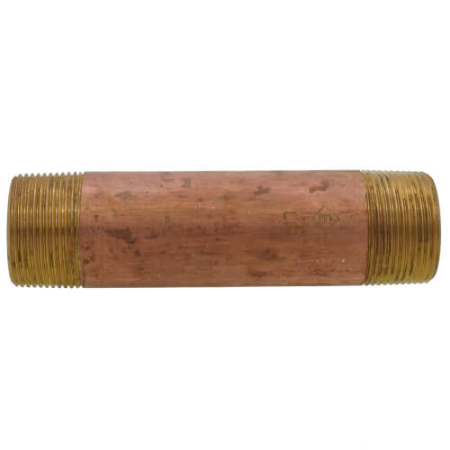 Main product image of 1-1/4" x 6" Brass Nipple