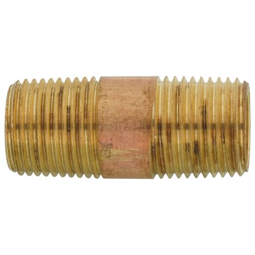 Main product image of 1/2" x 2" Brass Nipple