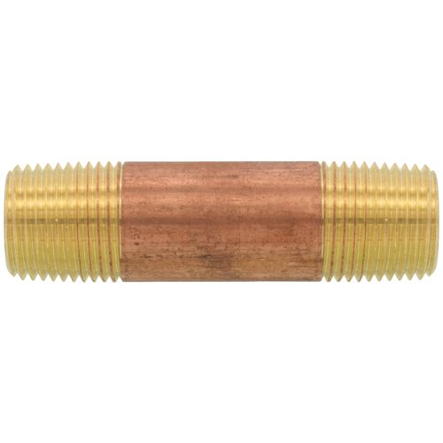 Main product image of 1/2" x 3" Brass Nipple