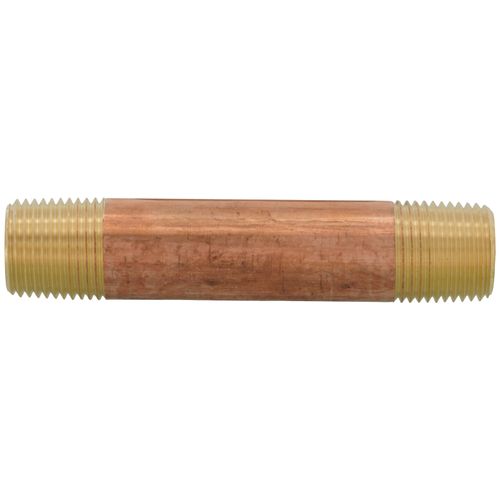 Main product image of 1/2" x 4" Brass Nipple