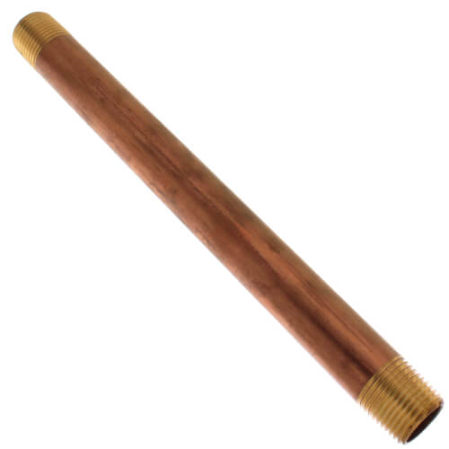 Main product image of 1/2" x 9" Brass Nipple