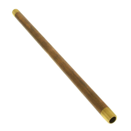 Main product image of 1/4" x 12" Brass Nipple