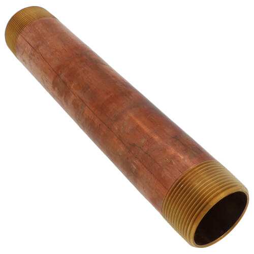 Main product image of 1-1/2" x 10" Brass Nipple