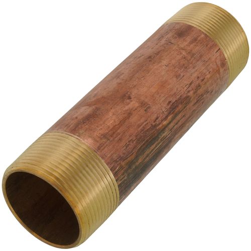 Main product image of 1-1/2" x 6" Brass Nipple