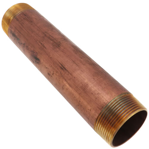 Main product image of 2-1/2" x 12" Brass Nipple