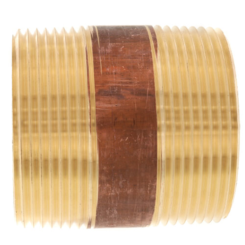 Main product image of 2-1/2" x 3" Brass Nipple