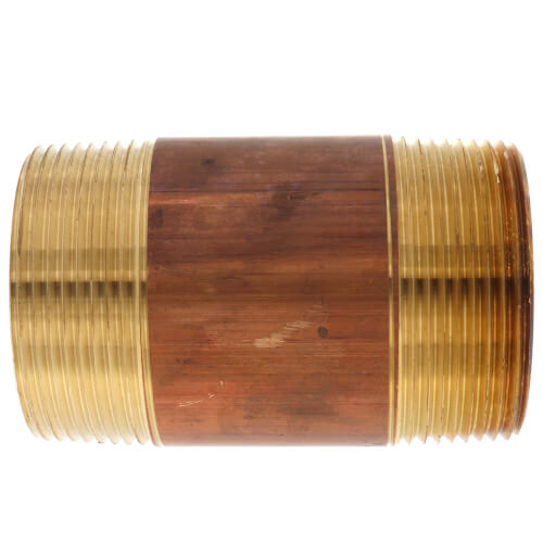 Main product image of 2-1/2" x 4-1/2" Brass Nipple