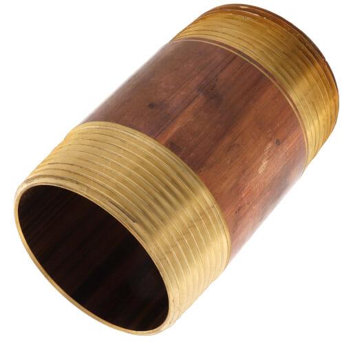 Main product image of 2-1/2" x 4-1/2" Brass Nipple
