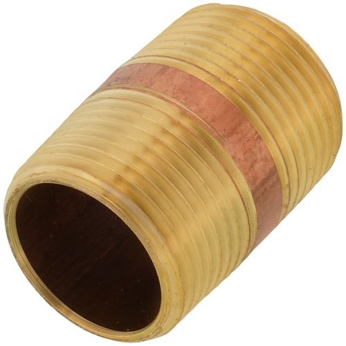 Main product image of 3/4" x 1-1/2" Brass Nipple