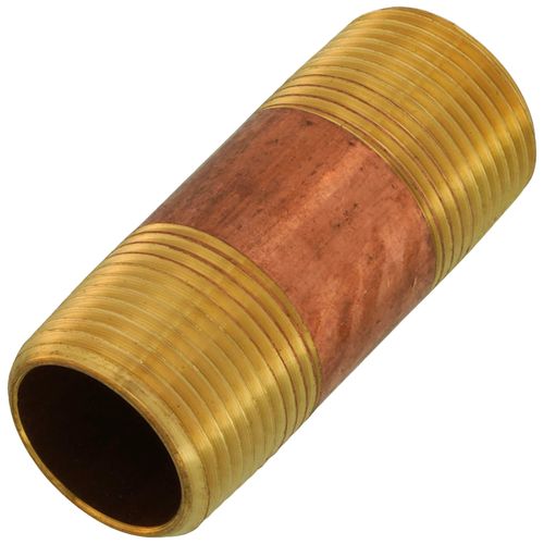 Main product image of 3/4" x 2-1/2" Brass Nipple