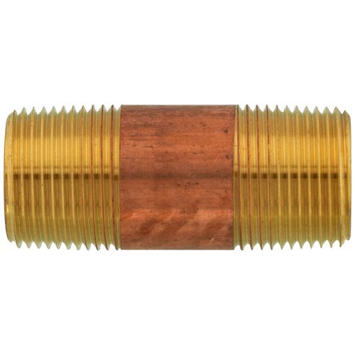 Main product image of 3/4" x 2-1/2" Brass Nipple