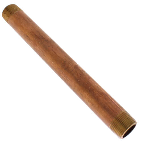 3/4" x 9" Brass Nipple
