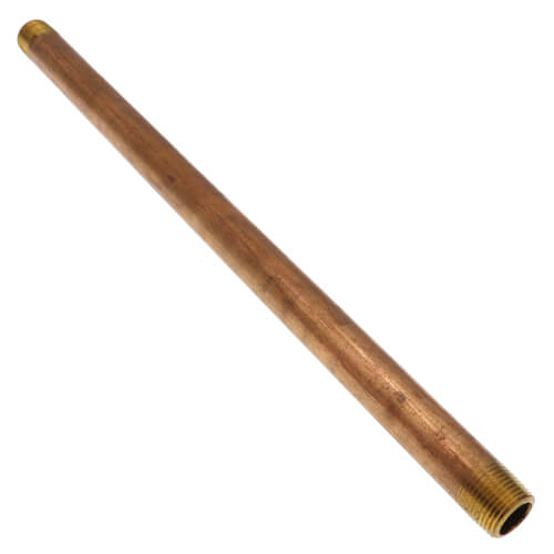Main product image of 3/8" x 12" Brass Nipple