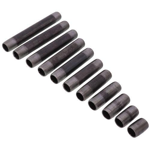 Main product image of Bluefin 1/2" Black Nipple Set (Close to 6" Length)