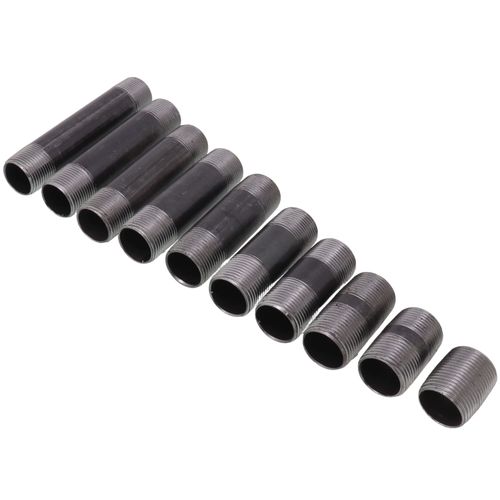 Main product image of Bluefin 1" Black Nipple Set (Close to 6" Length)