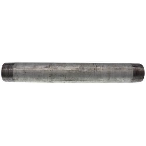 Main product image of 1-1/4" x 12" Galvanized Steel Nipple
