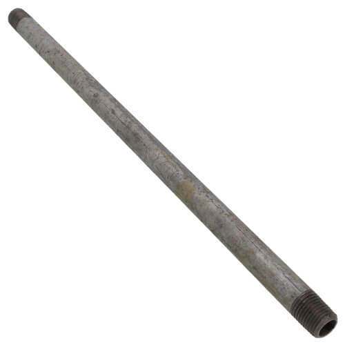 Main product image of 1/4" x 12" Galvanized Steel Nipple
