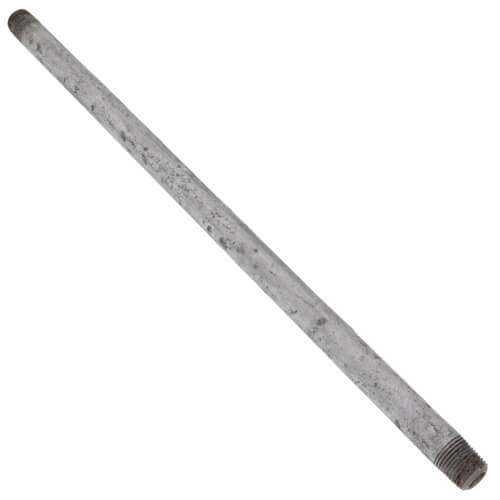 Main product image of 1/8" x 9" Galvanized Steel Nipple