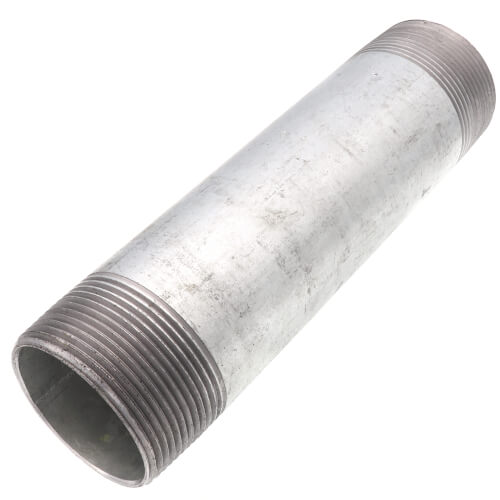 Main product image of 2-1/2" x 10" Galvanized Steel Nipple