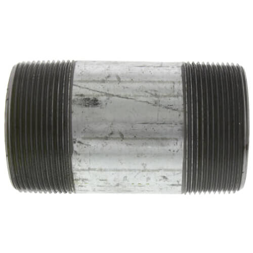 Main product image of 2-1/2" x 4-1/2" Galvanized Steel Nipple