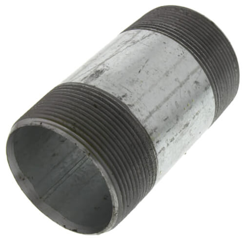 Main product image of 2-1/2" x 4-1/2" Galvanized Steel Nipple