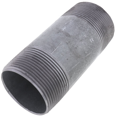 2-1/2" x 6" Galvanized Steel Nipple