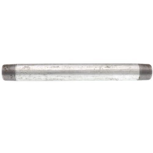 Main product image of 3/4" x 9" Galvanized Steel Nipple