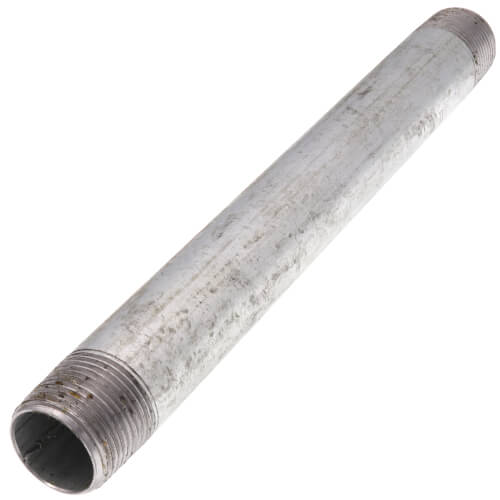 Main product image of 3/4" x 9" Galvanized Steel Nipple