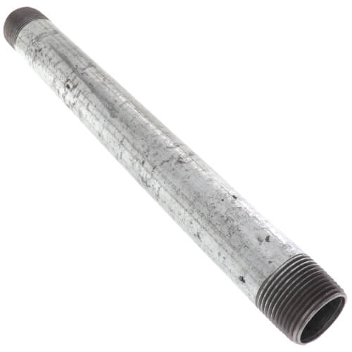 Main product image of 3/8" x 11" Galvanized Steel Nipple