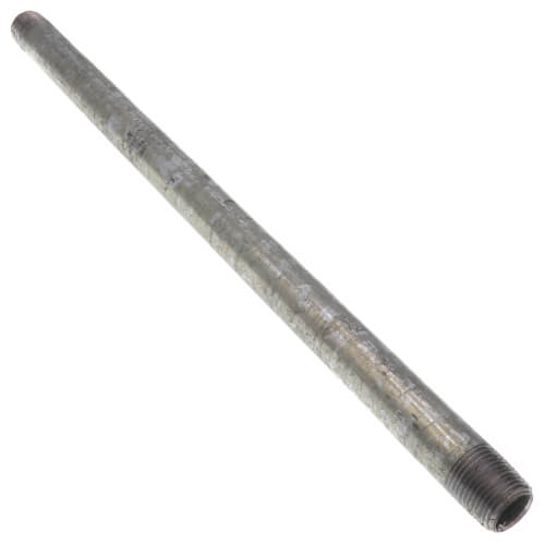Main product image of 3/8" x 12" Galvanized Steel Nipple