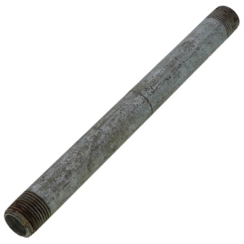 Main product image of 3/8" x 7" Galvanized Steel Nipple