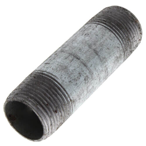 Main product image of 3/8" x 9" Galvanized Steel Nipple
