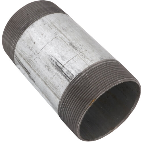 Main product image of 4" x 8" Galvanized Steel Nipple