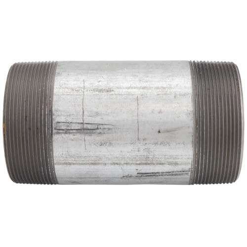 Main product image of 4" x 8" Galvanized Steel Nipple