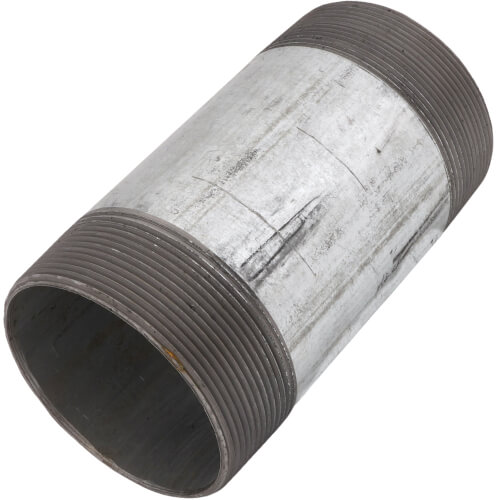 Main product image of 4" x 8" Galvanized Steel Nipple