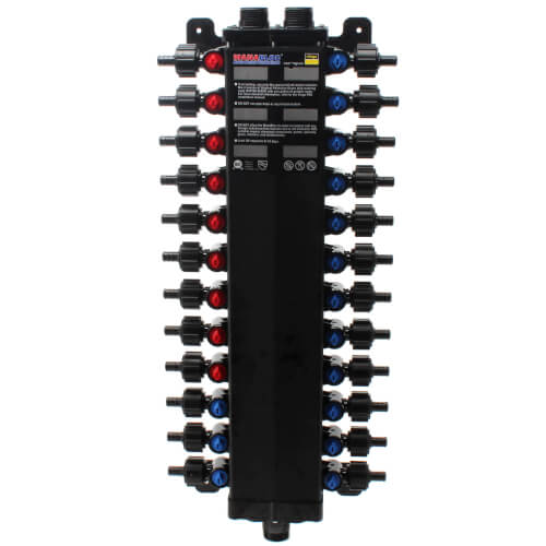 NPTS05049620PX Viega NPTS05049620PX 24 Port Polymer 1/2" PEX