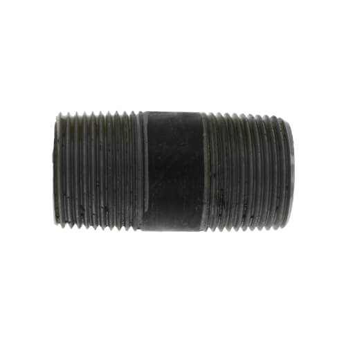 Main product image of 1" x 2-1/2" Schedule 80 Heavy Duty Black Nipple