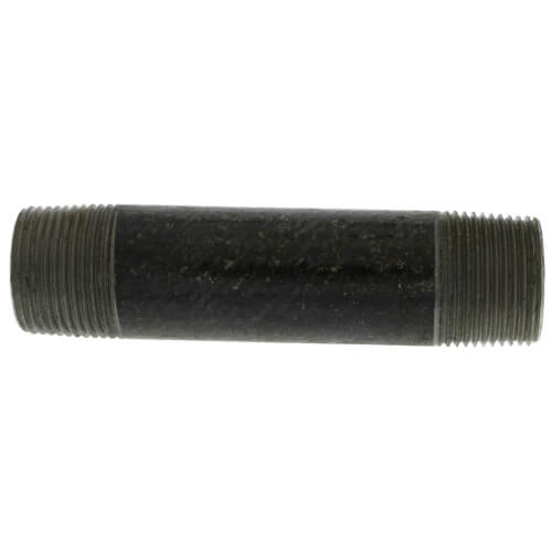 Main product image of 1" x 5" Schedule 80 Heavy Duty Black Nipple
